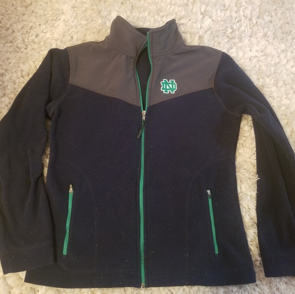 Notre Dame Zip Up /Jacket/Sweatshirt/M - Picture 1 of 2